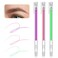 Brow Mapping Pen, 3 Colors Eyebrow Lip Positioning Pen, Brow Gel Pen for Brow Mapping, Microblading Eyebrow Marker Pen, Eyebrow Permanent Makeup Position Mapping Mark Tools