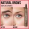 iMethod Eyebrow Pen - Eyebrow Pencil Magical Upgraded Eye Brow Pencils for Women with 4 Fork Tip &amp; Spoolie Brush for Hair-Like Natural Brows, Last All-Day, Microblading Eyebrow Pen, Light Brown