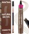 iMethod Eyebrow Pen - Eyebrow Pencil Magical Upgraded Eye Brow Pencils for Women with 4 Fork Tip &amp; Spoolie Brush for Hair-Like Natural Brows, Last All-Day, Microblading Eyebrow Pen, Light Brown
