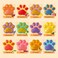 Bath Bombs for Kids with Surprise Toys Inside, 12 Pack Paw Bath Bombs Gift Set, Bubble Bath Bomb Kit with Toys, Kids Bubble Bath Fizzy for Girls Boys with Bath Inside