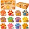 Bath Bombs for Kids with Surprise Toys Inside, 12 Pack Paw Bath Bombs Gift Set, Bubble Bath Bomb Kit with Toys, Kids Bubble Bath Fizzy for Girls Boys with Bath Inside