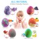 Bath Bombs for Kids with Surprise Inside- Valentines Gifts Dino Egg Bath Bombs for Girls, 6 Pcs Bubble Bath Bomb, Dinosaur Bathbombs Gift Set, Unicorn Jewelry for Girls, Birthday Gifts