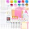 WhizToys 74 PCS Lip Gloss Making Kit, DIY Make Your Own Lip Gloss Kit Beginner,Fun Craft Set for Girls Kids Teens Women, Birthday Gift Set for Girl,Woman