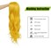 Yellow Wig Long Curly Wavy Yellow Wig Middle Part Cosplay Wig Synthetic Heat Resistant Costume Halloween Wigs for Women Girls
