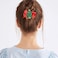 Christmas Bow Hair Clips Bowknot Barrettes Women Sequins Headband Santa Reindeer Elk Xmas Tree Hats Penguin Hair Band Headpiece Holiday Party Decoration Cosplay Costume Cute Hair Accessories 4 Pack