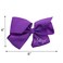 8 Inch Grosgrain Bow for Women and Girls (Purple)