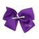 8 Inch Grosgrain Bow for Women and Girls (Purple)