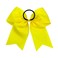24Pcs 8" Large Cheer Hair Bows for Girls Ponytail Holder Grosgrain Ribbon Cheerleading Bows Elastic Hair Tie Bands for Girls Teens Softball Cheerleader Sports (Yellow)