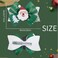 2 PCS Christmas Green Bow Hair Clips Cute Glitter Santa Claus Christmas Hair Bows Hair Clips Silver Sequins Hair Accessories Hair Barrette for Girls Kids Toddler Xmas Party Favor Gift