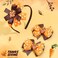 Pvoiue 3Pcs Fall Thanksgiving Bows Headband for Women Girls, Cute 3D Resin Turkey Double Bows Designs Fall Thanksgiving Hair Accessories Party Celebrate Decorations
