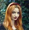 BOHO Floral Crown Rose Flower Headband Hair Wreath (Dark Red)