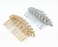 yueton 2pcs Gold and Silver Leaf Olive Branch Leaves Fashion Ladies Bride Wedding Hair Combs Headdress Hair Pins