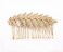 yueton 2pcs Gold and Silver Leaf Olive Branch Leaves Fashion Ladies Bride Wedding Hair Combs Headdress Hair Pins