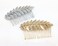yueton 2pcs Gold and Silver Leaf Olive Branch Leaves Fashion Ladies Bride Wedding Hair Combs Headdress Hair Pins