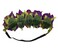 Sanrich Rose Flower Crown Headband (purple, Fake Flower, Maternity Photoshoot, Realistic Hair Wreath, Women, 1 count)