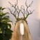 MOSTORY Green Mushroom Branch Headband - Handmade Woodland Hairband Flower Forest Crown for Women Girls Renaissance Mardi Gras Carnival Cosplay Party Photo Shoot