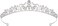 SWEETV Wedding Tiaras and Crowns, Rhinestone Bridal Crown Princess Tiara Headpieces for Women and Flower Girls, Bridgerton Hair Accessories for Birthday Prom Quinceanera