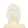 White Marie Antoinette Wigs Short Vintage Beehive Hair Rococo Costume Cosplay 18th Century Wig,Queen Court Heat Resistant Women Halloween Party Wig