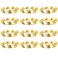 Laurel Crown - 12pcs Gold Leaf Roman Head Wreath, Greek Crown for Men &amp; Women - Party, Wedding, Prom &amp; Festival Hair Accessories