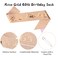 65th Birthday Sash and Crown for Women Rose Gold 65th Birthday Tiara and Sash Set Gifts for Her 65 &amp; Fabulous Sash Birthday Decorations Happy Birthday Crown and Sash Accessories Birthday Gift