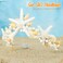 Catery Starfish Crown and Tiara Pearl Seashell Headband Beach Wedding Headpiece for Women and Brides