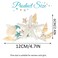 Brishow Starfish Tiara Comb Silver Seashell Crown Combs Pearl Sand Beach Hair Accessories for Girls