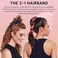 invisibobble Multiband Hair Band and Hair Tie - Elastic Wrapstar Machu Peachu - 2-in-1 band- Hair Accessories for Women - No Kink, Non Soaking Strong Elastic Grip Coil - Gentle for Thick Hair