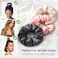 Michooyel 3Pack Silk Scrunchies For Hair Mulberry Silk 16 Momme Scrunchies With Elastic Band Silk Hair Scrunchies Hair Ties For Women Girls