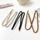 3 PCS Leather Spiral Lock Bendable Wire Hair Tie Wrap Band Ponytail Holder Accessory Free eBook