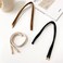 3 PCS Leather Spiral Lock Bendable Wire Hair Tie Wrap Band Ponytail Holder Accessory Free eBook