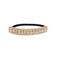 Ruihfas Ponytail Holder Stretchy Elastic Hair Tie Sparkling Crystal Rhinestone Hair Band Headband Hair Accessories for Women, 1Pcs (Gold Tone White)