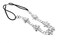 yueton 2pcs Gold and Silver Pearl Flower Elastic Headband Hair Band Women Hair Jewelry Accessories