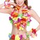 Hawaiian Leis Headband Wristbands Plumeria Hair Clips Tropical Luau Necklace Headpiece Bracelets Flower Barrettes Hair Bands Women Wedding Summer Beach Birthday Dress Up Party Decorations Supplies