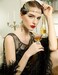 BABEYOND Art Deco 1920's Flapper Great Gatsby Inspired Leaf Medallion Pearl Headpiece Headband