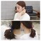 Ruihfas Casual 20Pcs Elastic Hair Bow Ties Hair Bands Ponytail Holders Scrunchie Headband