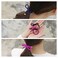 Ruihfas Casual 20Pcs Elastic Hair Bow Ties Hair Bands Ponytail Holders Scrunchie Headband