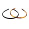 Ruihfas 2Pcs Delicate Fashion Headbands Teeth Comb Hairband Non-slip Hair Hoops Band for Women Girls (Medium)