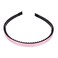 Ruihfas Fashion Headbands Wide Leather Covered Hair Hoop Clasp Hairbands for Women Girls, 6pcs/pack (Glittering)