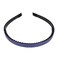 Ruihfas Fashion Headbands Wide Leather Covered Hair Hoop Clasp Hairbands for Women Girls, 6pcs/pack (Glittering)