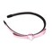 Ruihfas 6Pcs Leather Bow Hair Hoop Band Fashion Bowknot Teeth Comb Headbands Hairband Hair Accessories for Women Girls (Bright)