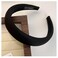 Hairband - Thick Soft Padded Headband for Women in Black, Wide Hairband for Women, Girls, Fancy Dress Party Hair Hoops Accessories (1 Count)