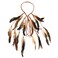 Boho Feather Headband,Feather Headpiece,Indian Costume Women,Indian Headdress,Native American Headdress,Hippie Hair Accessories,Native American Costume Women,Festival Headdress For Women Girls