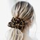 4 Pack Jumbo Scrunchies for Women Leopard Oversized Scrunchies for Thick Hair Ties Accessories