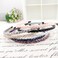 AKOAK Fashion Super Shiny Women Two Rows White Crystal Beads Headband Girls Headwear Rhinestone Beaded Hair Band Hair Accessories