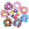 8 Pieces Shiny Metallic Scrunchies Elastic Hair Bands Scrunchy Hair Scrunchies Mermaid Hair Bow Elastics Ponytail Holder Hair Ties Ropes for Women Girls Hair Accessories