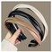 3pieces PU leather Headbands Women Hair Head Bands Fancy Hair Hoops Accessories Hairband for Women Gilrs Gifts