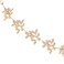 BABEYOND Bridal Headpiece Handmade Wedding Hair Vine Crystal Floral Leaf Headband with Lace Ribbon