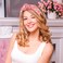 Y1tvei Pink Bow Knotted Headband - Coquette Pink Bow Crystal Rhinestone Pearl Embellished Headband Wide Top Knot Fashion Non Slip Trendy Wide Headband Hair Accessories Gift for Women Girls