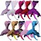 10pcs Girls Headbands Sequins Glitter Mermaid Party Hairbands with Teeth Reversible Fish Tail Headband Birthday Party Favors Hair Accessories for Toddlers Kids Children