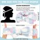 Yunsailing 36 Pcs Hairband Set, Flannel Makeup Headband for Women, Soft Skincare Headbands Towel Headband for Washing Face Head Wraps, Ideal Gift for Spa, Yoga, Mask, Shower, Daily Use